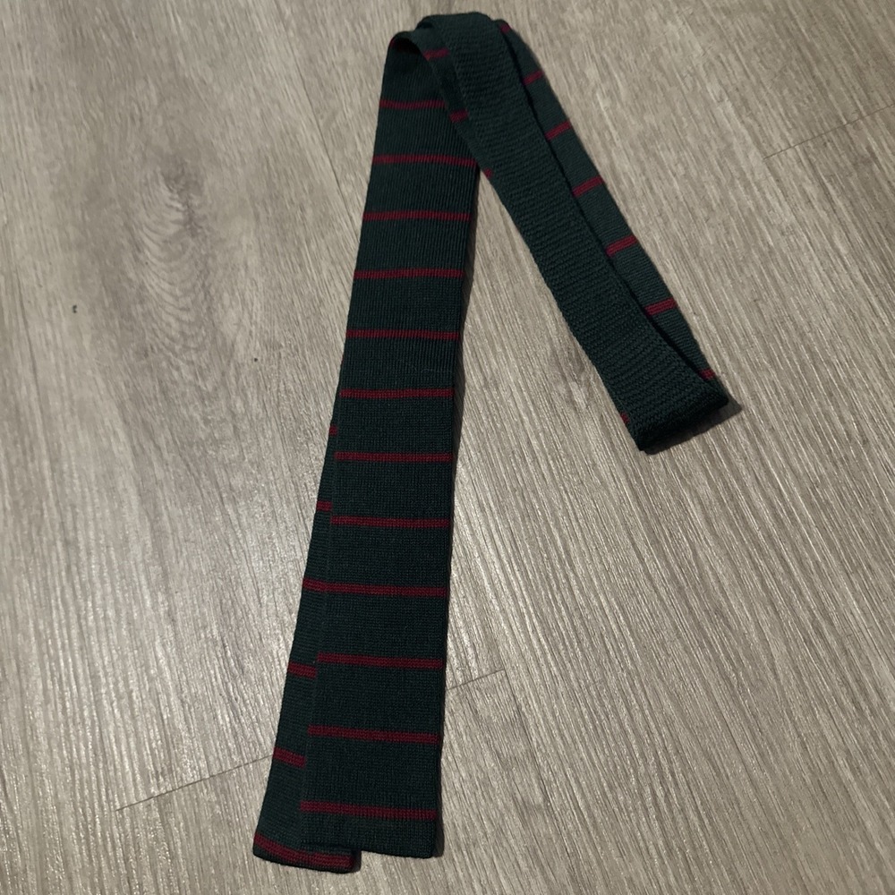 VTG 70s Tino Cosma 100% WOOL ITALY Spain Square Striped Knit Handmade EUC Short